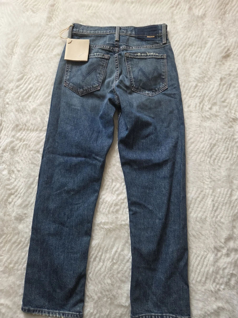 Mother Superior Blue Straight-Leg Men’s Jeans - Picture 6 of 10